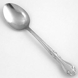 Walco Serving Spoon,8 1/4 in L,Silver,PK24 WL1103