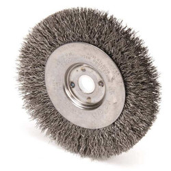 Weiler Crimped Wire Wheel Brush,Arbor Hole 96008