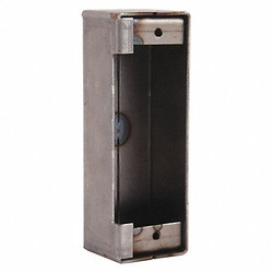 Keedex Weldable Gate Box,Silver,1-1/2" W K-BXES16