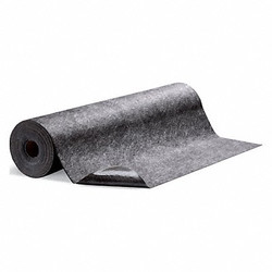 Pig Absorbent Roll,Universal,Gray,100 ft.L  GRP48200-GY