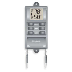 Taylor Digital Thermometer,-20 to 120 Degree F 1441E