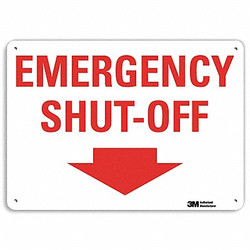 Lyle Safety Sign,7 in x 10 in,Aluminum U7-1141-RA_10X7
