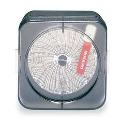 Dickson Circ Chart Recorder, 3in Dia, 24hr/7day SC377