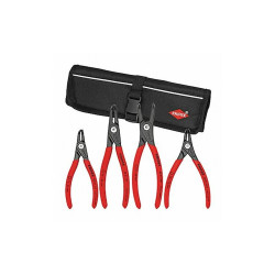 Knipex Retaining Ring Plier Set,90 Deg.,4 pc 9K 00 80 20 US