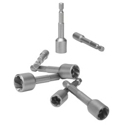 Irwin Screw Extractor Set,7pc,HCS,Case 394100