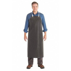 Ansell Bib Apron,Black,45" L,35" W,PK12 56-402