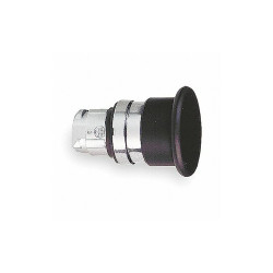 Schneider Electric Mushroom Head Push Button,Black,22mm ZB4BC2