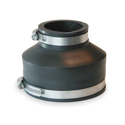 Manufacturer Varies Coupling, PVC, 8 in,10 in For Pipe Size 1056-10-8