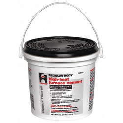 Hercules Furnace/Stove Cement,High Temp.,1/2 gal. 35515