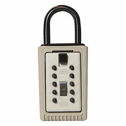 Kidde Lock Box,Clay,Portable,PushButton,3 Keys 1404