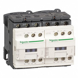 Schneider Electric IEC MagneticContactor, Reversing, 120VAC LC2D09G7V