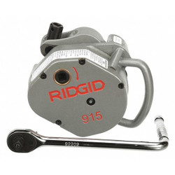 Ridgid Manual Roll Groover,6 in Max. Pipe Size 915