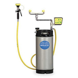 Bradley Portable Eye Wash Station,5.0 gal. S19-672