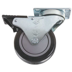 80/20 Deluxe Flange Mount Swivel Caster,Double 2333