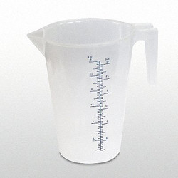 Funnel King Measuring Container,Fixed Spout,3 Quart  94150