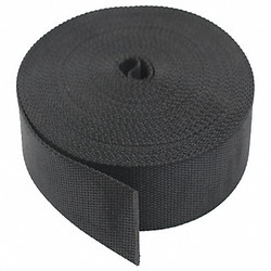 Bulk-Strap Webbing,Nylon,1 1/2" W,Black N15051BK