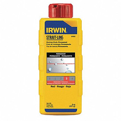 Irwin Marking Chalk Refill,Red,8 Oz 64902