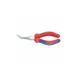 Knipex Bent Long Nose Plier,6-1/4" L,Smooth 31 25 160