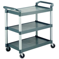 Manufacturer Varies Utility Cart,265 lb. Capacity,Plastic RTROLLEY