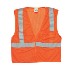 Kishigo High Visibility Vest,Class 2,5XL,Orange 1084-5X