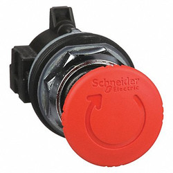 Schneider Electric Non-Illum Push Button Operator,30mm,Red 9001KR16
