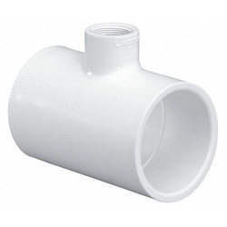 Manufacturer Varies Reducing Tee,2 x 2 x 1 1/2 in,PVC,SCH 40 401251