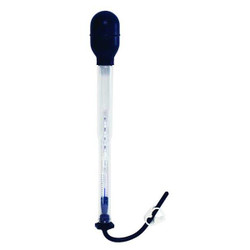 Vee Gee Glass Battery Hydrometer,180mm L 6605-5