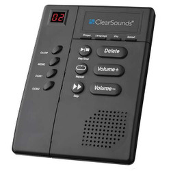 Clearsounds Answering Machine, Accessory, Black ANS3000