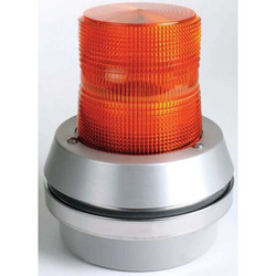 Edwards Signaling Horn Strobe,Amber,Cast Aluminum,120VAC  51XBRFA120A