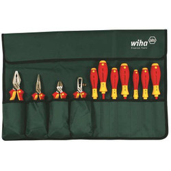 Wiha Insulated Tool Set,11 pc. 32986
