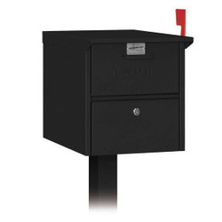 Salsbury Industries Roadside Mailbox,Black 4325BLK