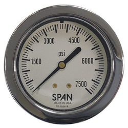 Thuemling Pressure Gauge,0 to 200 psi,2-1/2" Dial LFP-SCBA-200