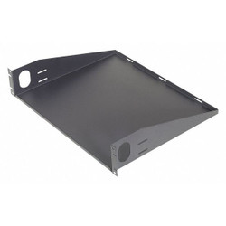 Video Mount Products Rack Shelf,For Racks,Steel,Black ERS2U