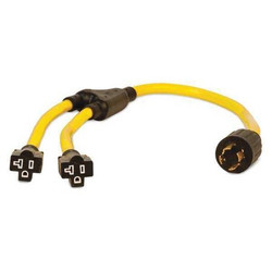 Champion Power Equipment Generatr Y-Adapt Cord,3ft.,30A,125/250V 48035