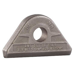 Mag-Mate Pad Eye,9,500 lb,Carbon Steel,1 1/8" W PE0475