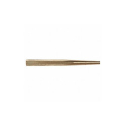 Keysco Tools Taper Punch,Length 8 In,Brass 77243