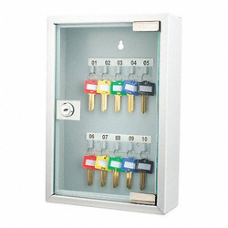 Barska Key Cabinet,10 Capacity,11-13/16" H CB12986