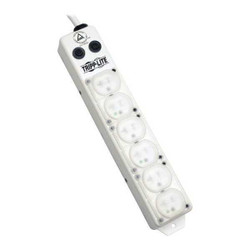 Tripp Lite Outlet Strip,6 Outlet,20A,13-3/4" L,Wht PS625HG20AOEM