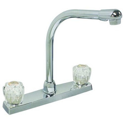 Dominion Faucets Straight,Chrome,Dominion Faucets,1.75gpm 77-4891