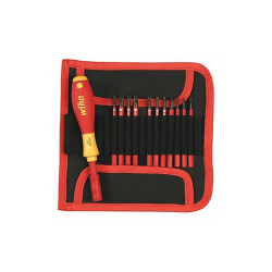 Wiha Multi-Bit Screwdriver, NumBits 12 28392