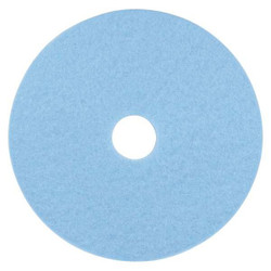 3m Burnishing Pad,17 in Dia,Sky Blue,PK5 3050-17