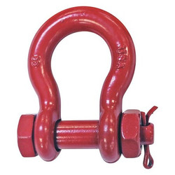 Crosby Anchor Shackle,13,000 lb,Carbon Steel 1019542