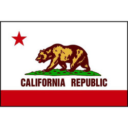 Nylglo California State Flag,3x5 Ft 140460