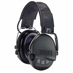 Msa Safety Electronic Ear Muff,19dB,Over-the-Head 10061285