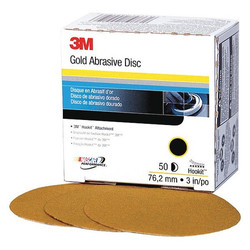 3m Hook-and-Loop Sand Disc,3 in Dia,PK200 00919