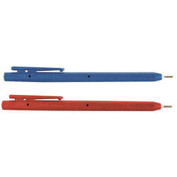 Detectapro Metal Detectable Stick Pen,Blue,PK50 CPENRDBL