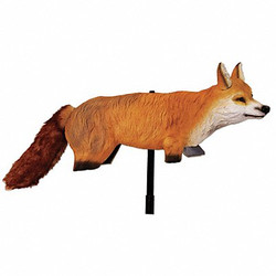 Bird-X Fox Decoy,28 in H,Black/Orange/White FOX-3D