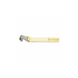 Lift-All Tie Down Strap,Wire-Hook,Yellow 60513