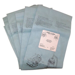 Bissell Commercial Vacuum Bag,Paper,1-Ply,Reusable,PK5 332844