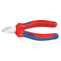 Knipex Diagonal Cutting Plier,5" L 76 05 125